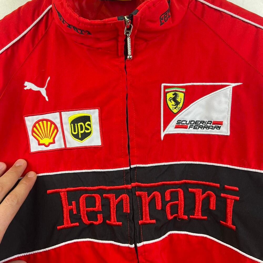 Ferrari Reed F1 Formula Racing Jacket Size M - Picture 5 of 8